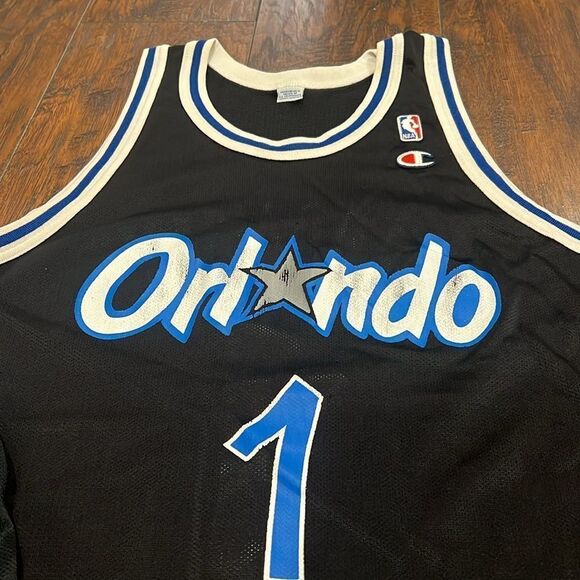 RARE! Vintage, Champion Penny Hardaway Jersey (size 48) and Shorts (size 36-38) - Picture 2 of 15